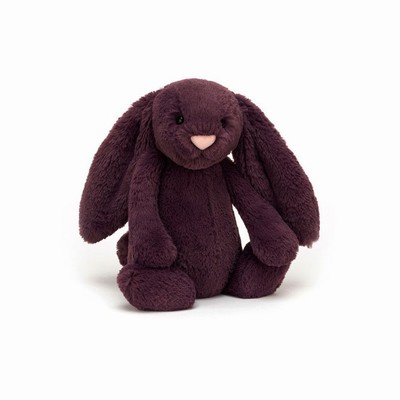 Jellycat Bashful Plum Bunnies Australia | 093781FSA